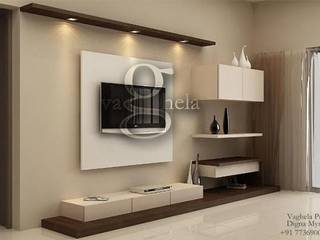 Living Room, Vaghela interiors Vaghela interiors Modern living room