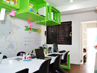 OFICINA 3LEMON, ESTUDIO DUSSAN ESTUDIO DUSSAN Estudios y oficinas modernos