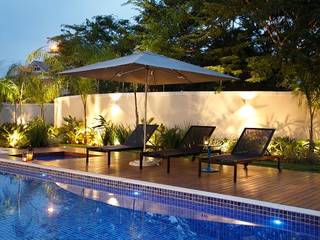 Residência Quintas do Rio I, Carmen Mouro - Arquitetura de Exteriores e Paisagismo Carmen Mouro - Arquitetura de Exteriores e Paisagismo Modern Garden