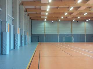 COMPLEXE SPORTIF INTERCOMMUNAL A CHAMPDENIERS SAINT-DENIS, ARCHITECTURE FARDIN ARCHITECTURE FARDIN Ruang Komersial