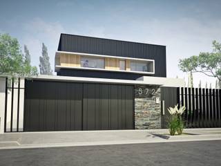 Chazarreta-Tohus-Almendra Moderne huizen