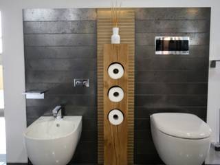 woodel, woodel woodel Eclectic style bathroom Wood Wood effect