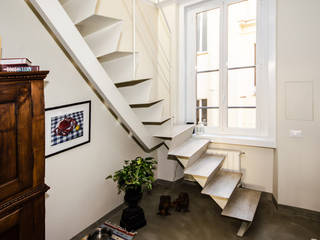 Realizzazioni, A-LAB Arch. Marina Grasso A-LAB Arch. Marina Grasso Moderner Flur, Diele & Treppenhaus