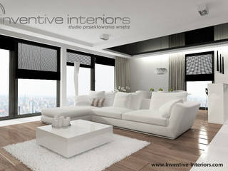 INVENTIVE INTERIORS – Nowoczesny salon, Inventive Interiors Inventive Interiors Moderne Wohnzimmer