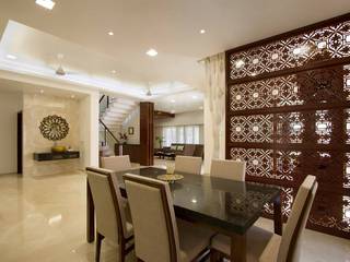 Mr. Sanjay patel - Bungalow, P & D Associates P & D Associates Modern dining room