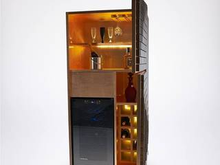 Portus Cale Bar Cabinet, Durius_ConceptDesign Durius_ConceptDesign Modern Oturma Odası Ahşap Ahşap rengi