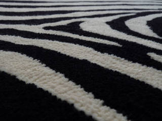Tapis Zèbre, Leone edition Leone edition Walls & flooringCarpets & rugs Wool Black