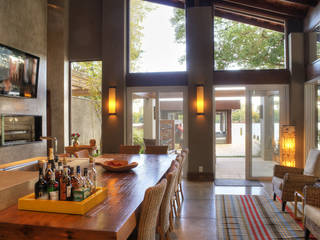 Projeto Arq. Maria Rejane Schneider, BRAESCHER FOTOGRAFIA BRAESCHER FOTOGRAFIA Rustic style dining room