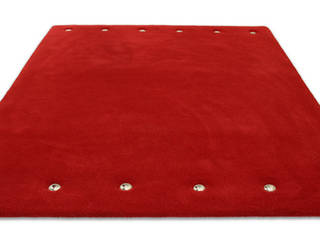 Tapis metaluni, Leone edition Leone edition Walls & flooringCarpets & rugs Wool Red