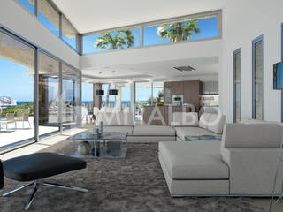 Villa Cosmos, Miralbó Excellence Miralbó Excellence Modern living room