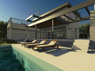 CASA MIRADOR DEL LAGO , MB Arquitectura. MB Arquitectura. Modern pool