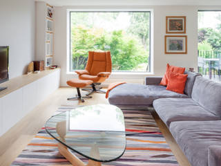 JM Residence, deDraft Ltd deDraft Ltd Modern Living Room