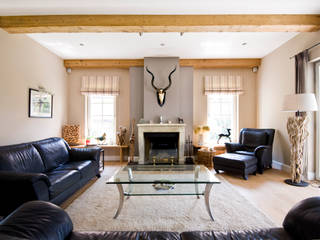 Einfamilienhaus in Laxenburg, WUNSCHHAUS WUNSCHHAUS Living room