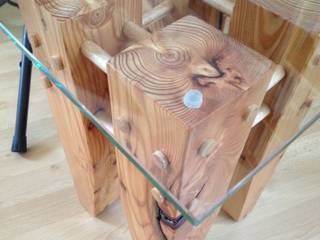 Tischchen, Holzwurm Bruhn Holzwurm Bruhn Rustikale Arbeitszimmer Holz