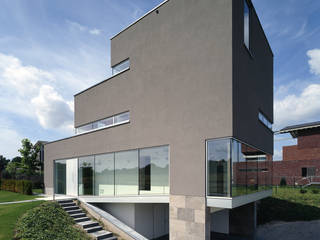 Verticale woning , Engelman Architecten BV Engelman Architecten BV Casas de estilo moderno