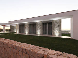 Moradia em Caldas da Rainha - Colina Verde Casas modernas por SOUSA LOPES, arquitectos Moderno