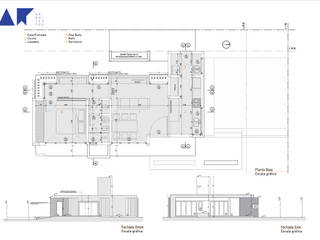 casa ZR, AR arquitectos AR arquitectos 現代房屋設計點子、靈感 & 圖片