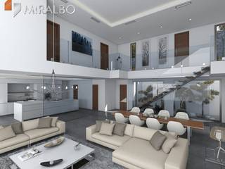 Villa Cratos, Miralbó Excellence Miralbó Excellence Modern living room