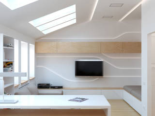 Краснодар, Brama Architects Brama Architects Minimalist living room MDF