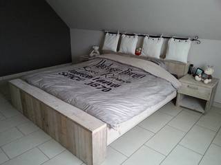 Bauholz Bett, Exklusiv Dutch Design Exklusiv Dutch Design Modern style bedroom Wood