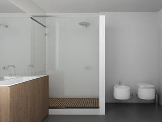 Casa SP, 02.aa architetti associati 02.aa architetti associati Minimalist style bathroom