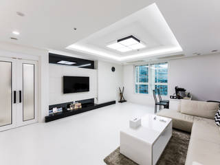 소공동 남산롯데캐슬 47평, dual design dual design Modern living room