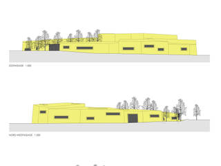 в современный. Автор – Fröhlich Architektur AG, Модерн