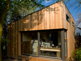 Estudios de cubierta inclinada 1, ecospace españa ecospace españa Modern houses Wood Wood effect