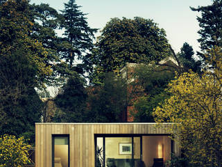 Estudios de cubierta plana 2, ecospace españa ecospace españa Modern Houses Wood Wood effect