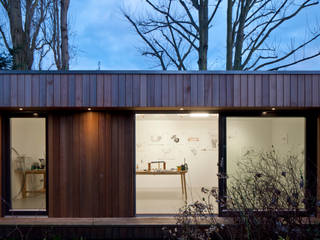 Estudios de cubierta plana 8, ecospace españa ecospace españa Rumah Modern Kayu Wood effect