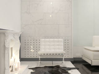 Солнечный, Brama Architects Brama Architects Living room Marble