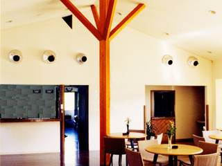 植栽の壁, ユミラ建築設計室 ユミラ建築設計室 Modern Media Room