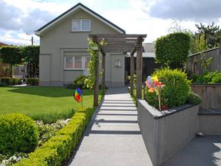 Jardin avec coin repas de 400M² , RVB PAYSAGE RVB PAYSAGE Jardines de estilo moderno