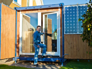 POCKETCONTAINER - Das Mikrohaus, Stefan Brandt - solare Luftheizsysteme und Warmuftkollektoren Stefan Brandt - solare Luftheizsysteme und Warmuftkollektoren Minimalist houses