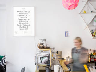 Einrichten im Retro- & Vintage-Style – Café August in Tallinn, Baltic Design Shop Baltic Design Shop Comedores de estilo ecléctico