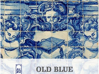 Old Blue Collection, AL'ZU AL'ZU Casas de estilo clásico Azulejos