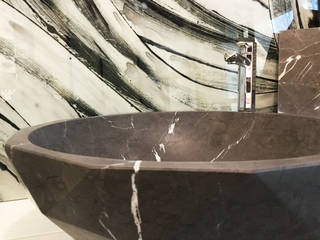 DIAMOND, PURAPIETRA PURAPIETRA Modern style bathrooms Marble