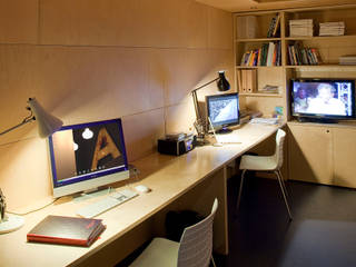 Interior de estudios 3, ecospace españa ecospace españa Modern Study Room and Home Office