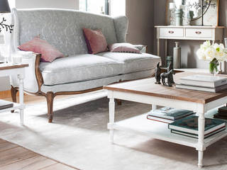 COUNTRY CHIC, Grange México Grange México Living roomSide tables & trays Solid Wood White