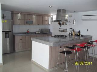 cocinas integrales modernas en barranquilla, arteintegrales arteintegrales مطبخ أبلكاش