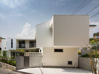 獅子ヶ口町の家, Kenji Yanagawa Architect and Associates Kenji Yanagawa Architect and Associates Modern houses