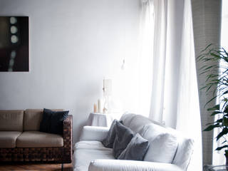 Bogino, con3studio con3studio Living room White