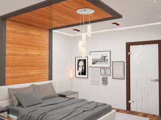Спальня, DONJON DONJON Quartos minimalistas