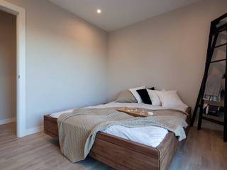Modelo Chipiona, Casas inHAUS Casas inHAUS Modern style bedroom Grey