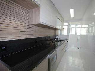 Apartamento Campo de São bento, Muniz e Gaby Interiores Muniz e Gaby Interiores Cozinhas escandinavas