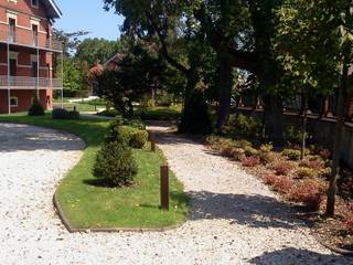 Quinta la Vega. Restauración Jardín Histórico, GreenerLand. Arquitectura Paisajista y Tematización GreenerLand. Arquitectura Paisajista y Tematización Nowoczesny ogród