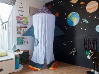 Brinquedoteca Espacial, Nina Moraes Design Infantil Nina Moraes Design Infantil 모던스타일 아이방