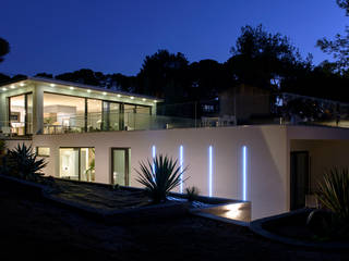 Villa GP, frederique Legon Pyra architecte frederique Legon Pyra architecte Casas modernas