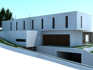 Moradia Soltroia, Miguel Ferreira Arquitectos Miguel Ferreira Arquitectos Casas modernas