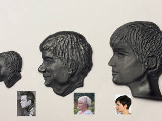 Convert your 2D photo into 3D relief!, ThomasAdamskiArt ThomasAdamskiArt Salon moderne Céramique